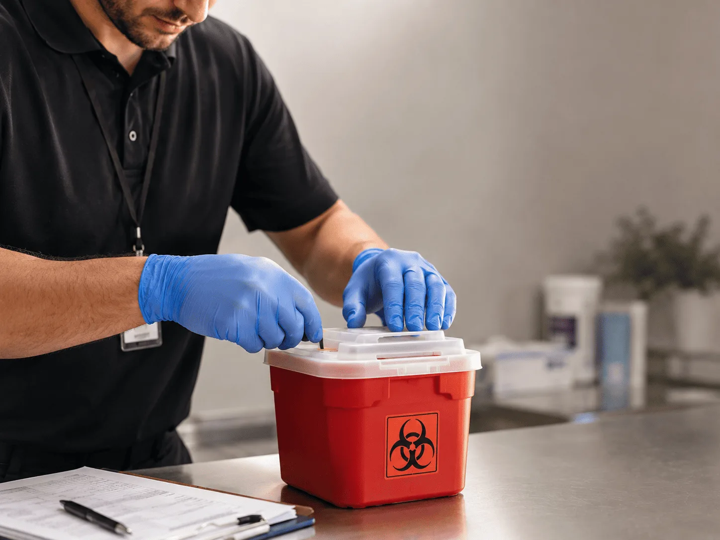 Why choose Sharps Waste Disposal in Rhineland, MO